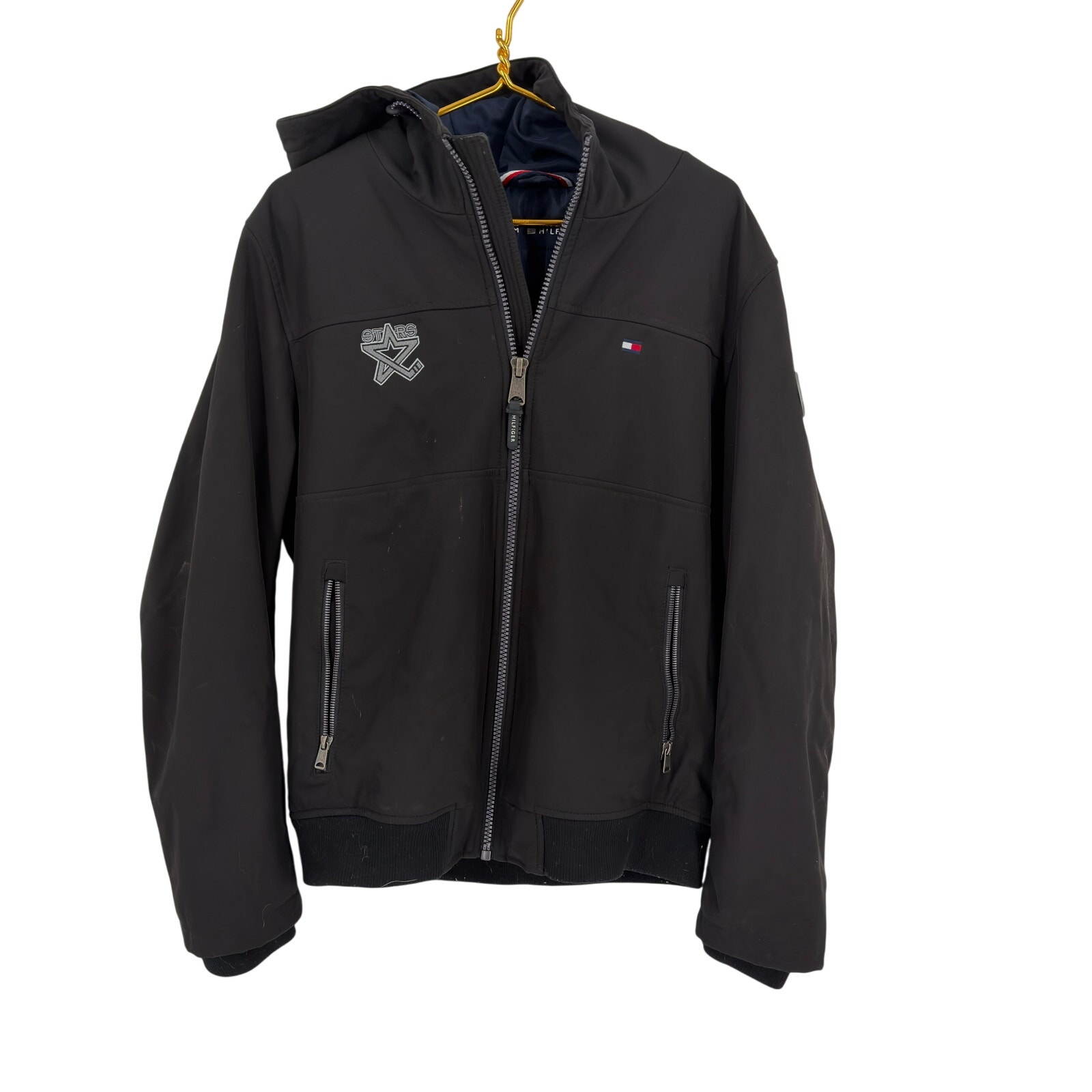 Tommy Hilfiger Lincoln Stars Hockey Jacket - Men's Large - Team Jacket